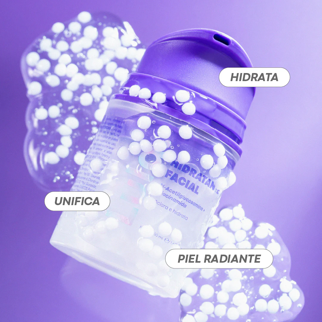 Hidratante Facial con perlas Lula - Imagen 3