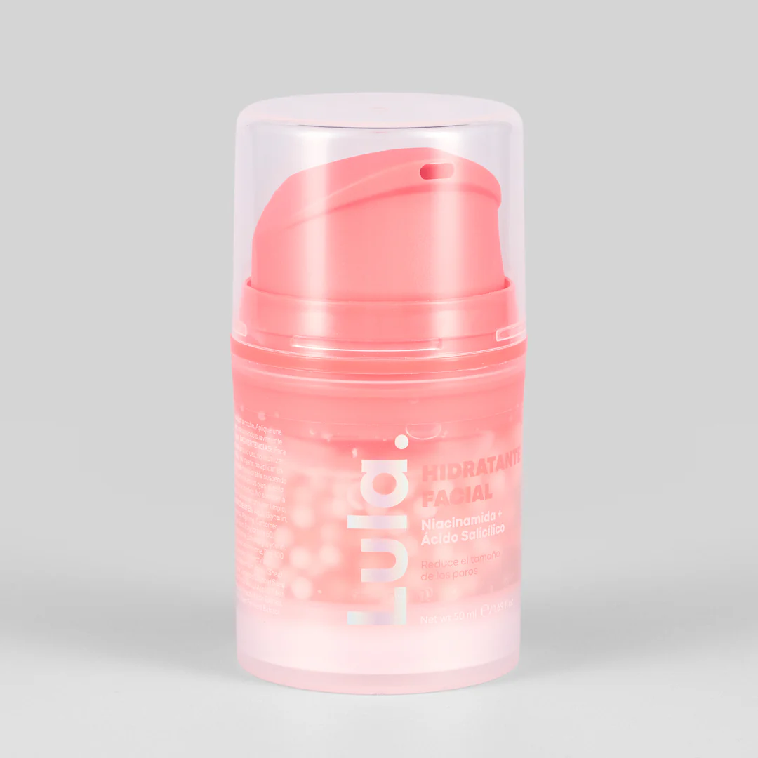 Hidratante Facial con perlas Lula