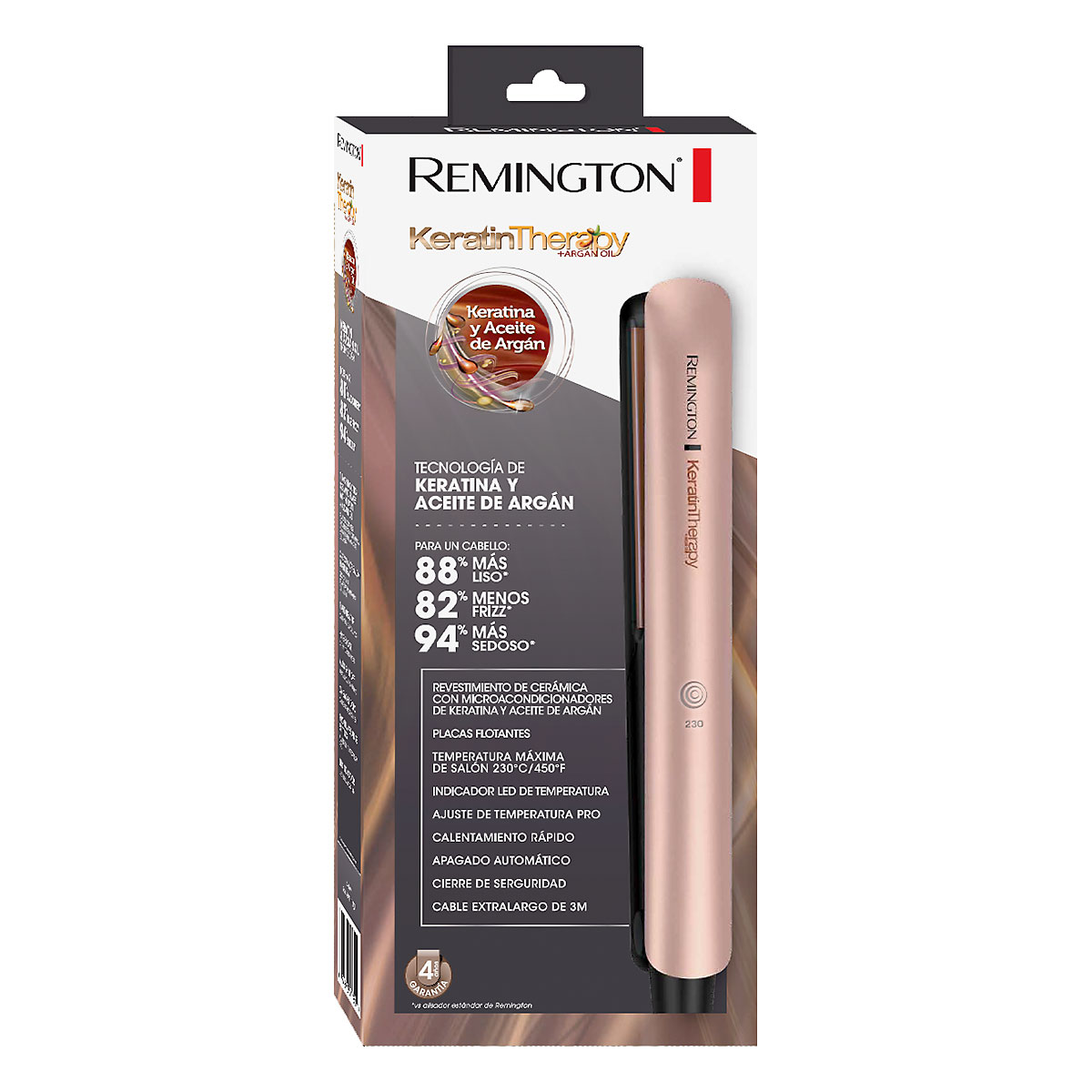 Plancha para cabello Remington Keratin Therapy - Imagen 4