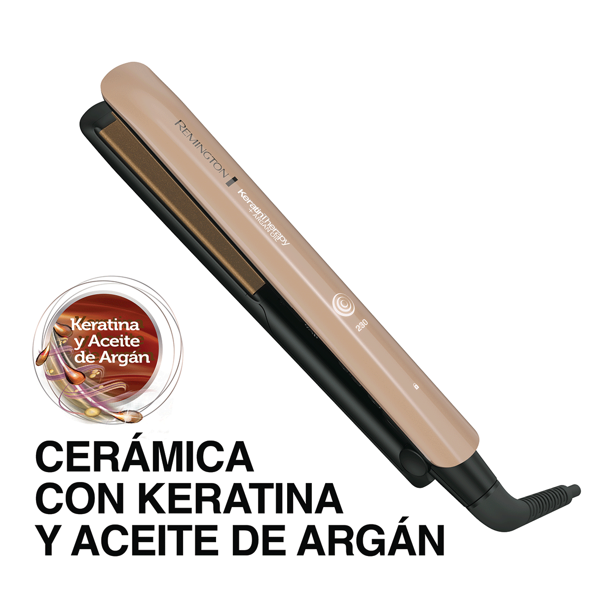 Plancha para cabello Remington Keratin Therapy - Imagen 2