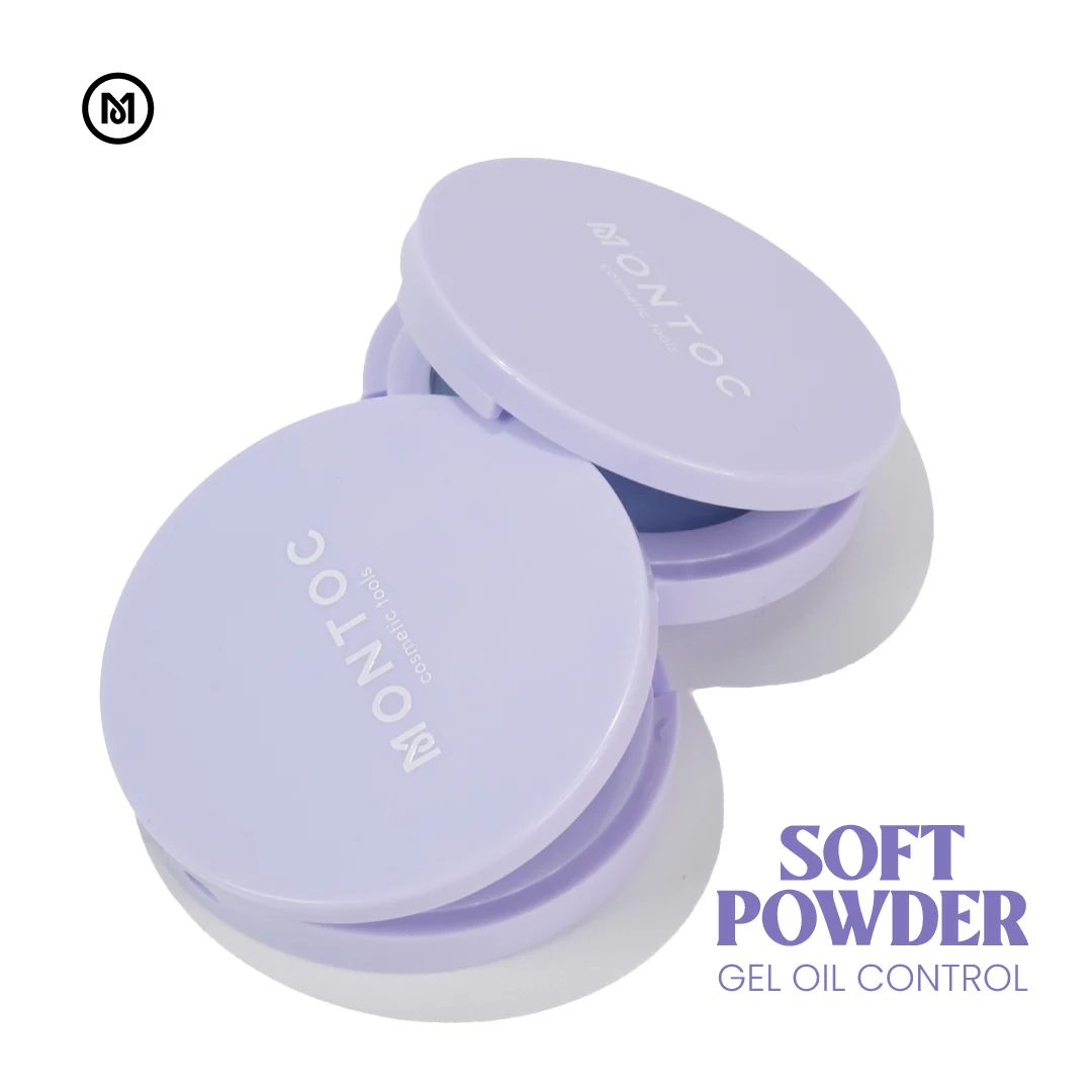 Polvo compacto Soft-Powder en gel Oil Control Montoc - Imagen 2