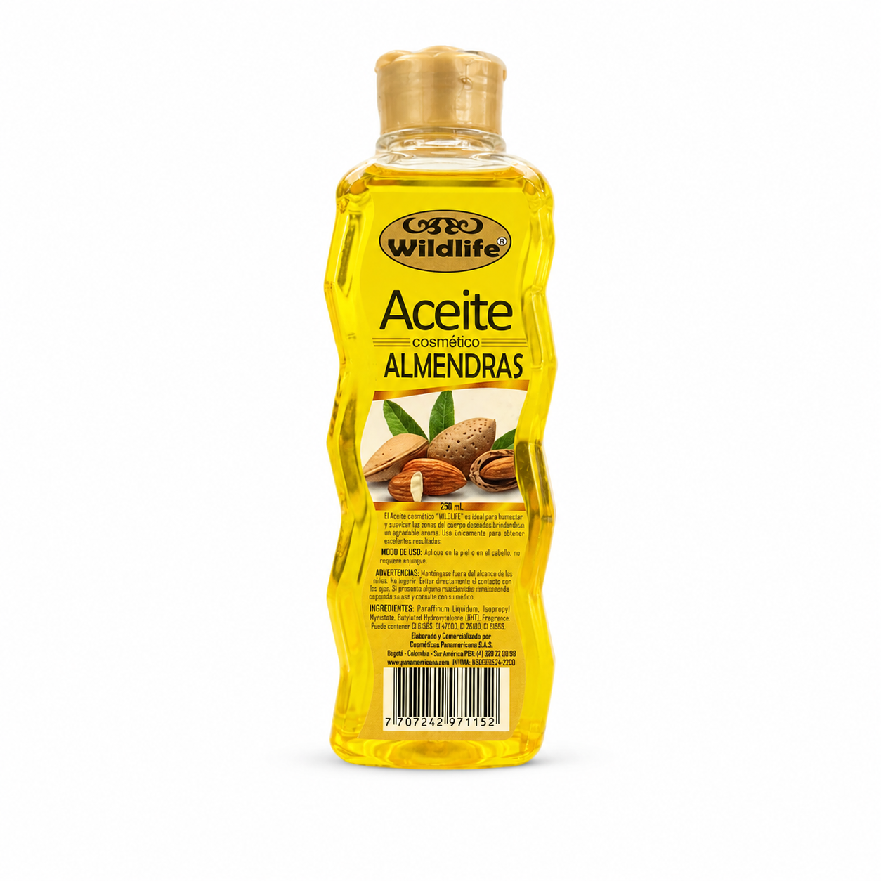 Aceite de almendras Wild Life x250ml